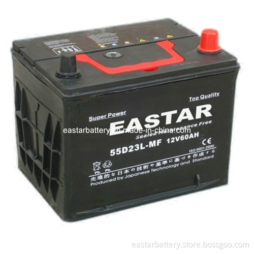Maintenance Free Battery for Car 70ah (55D23L)